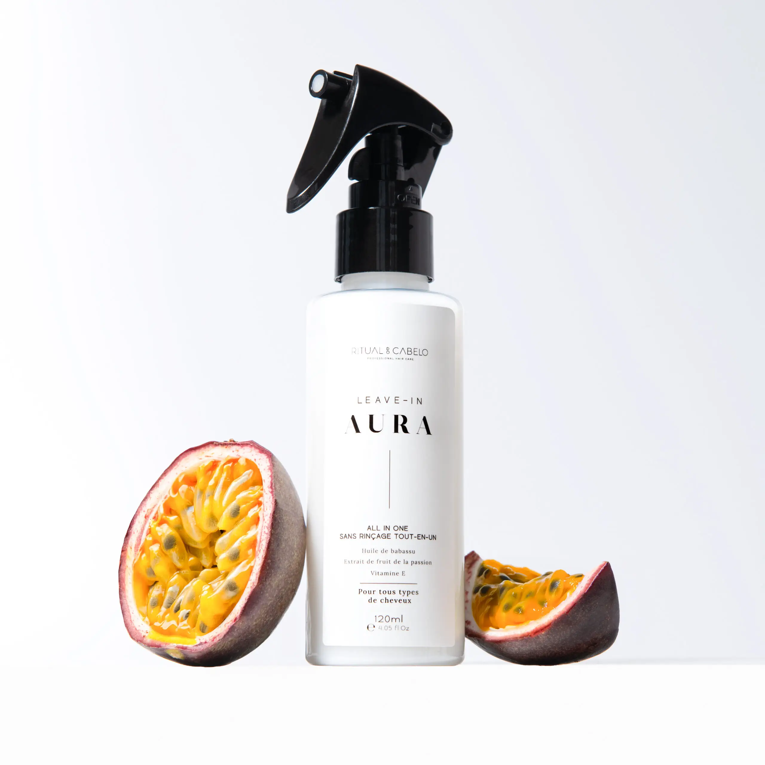 Produit cheveux leave-in